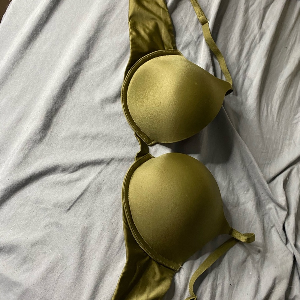 Olive green bra Victoria secret
